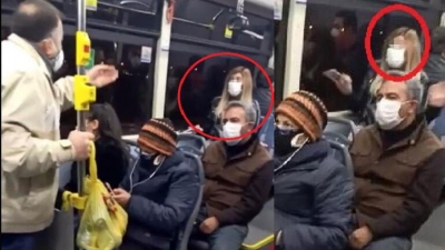 Halk otobüsünde şoke eden olay: Korona olduğunu otobüste ağzından kaçırınca...