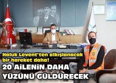 Haluk Levent’ten alkışlanacak bir hareket daha!