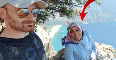 Hamile eşini 300 metreden uçuruma attı! Katil kocanın korkunç planı O tatile giderken...