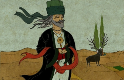 Hızır adlı bir genç de Pir Sultan’ın adını duyup ondan feyiz almak için gelen köylülerden biridir.