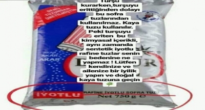 İNSAN NESLİNİ YOK EDEN TUZ