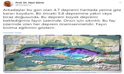 İstanbul'da Gerçekleşen Deprem Sonrası Korkutan Uyarı