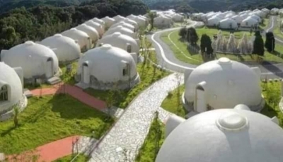 Japonya'da hayata geçen projedeki bu şirin köpük evlerin yapımı 2 saatte tamamlanıyor