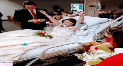 Kanser Hastası Kadın Hastanede Evlendi Ve 18 Saat Sonra Eşinin Gözlerine Bakarak Son Nefesini Verdi