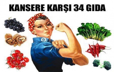 Kansere Karşı Savaş Açan 13 Gıda