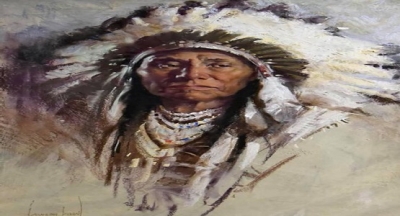 Kızılderililerin şefleri trenle New York’a getirildi.