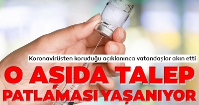 Koronavirüse Karşı Koruduğu Açıklanan Aşıya Vatandaşlar Akın Etti. Talep Patlaması Sonucu, Aşı Bulunamıyor