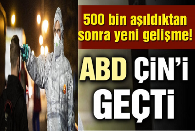 Kritik Eşik Geçildi: Vaka Sayısı Hızla Artıyor ABD Çin'i Geçti