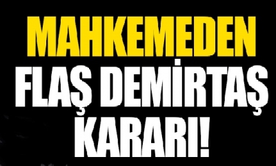 Mahkemeden Flaş Selahattin Demirtaş Kararı