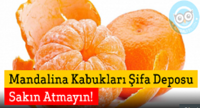 Mandalina Kabuklarını Sakın Atmayın