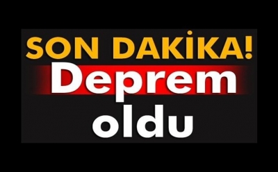 Manisa'da 4,6 büyüklüğünde deprem meydana geldi