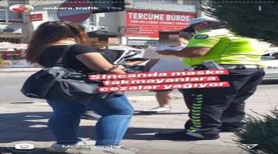 Maske Takmayanlar Dikkat! Bir Büyükşehirde Maske Takmayanlara 900 Lira Para Cezası Kesilmeye Başlandı