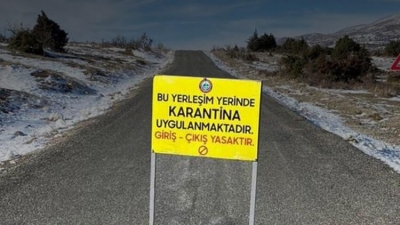 Mutasyonlu Virüs Görülen İlçe Karantinaya Alındı, Giriş Çıkışlar Yasaklandı