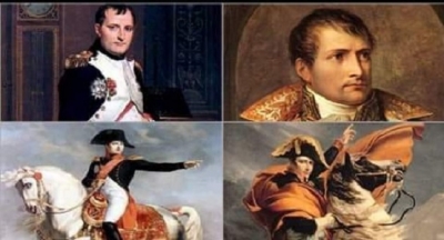 Napolyon düşman askerlerinden kaçarken, bir bakkal dükkânına girmiş