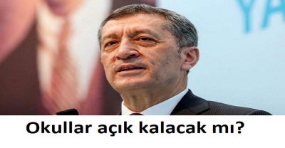 Okullar Kapatılacak mı? Bakan Selçuk Açıkladı