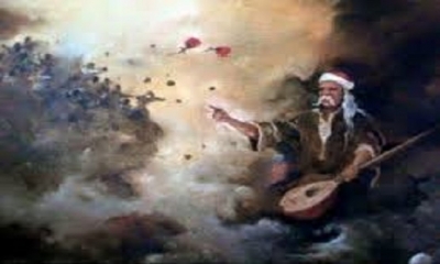 Pir Sultan Abdal, idam edileceği dar ağacına doğru yürümeye başlar