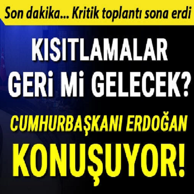 Ramazan'a Özel Yasaklar. Şehirler Arası Yasaklar, Sokağa Çıkma Yasağı? İşte Cumhurbaşkanı Erdoğan'ın Yaptığı Açıklamalar