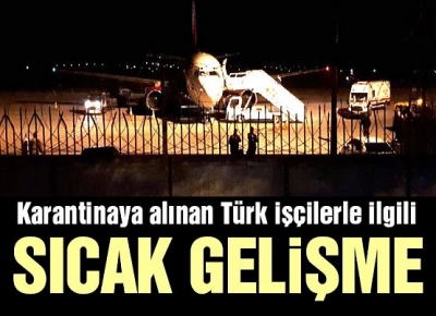 Sabah Saatlerinde Irak'tan Gelip Ankara'ya İnen Uçaktaki Yolcularla İlgili Flaş Gelişme