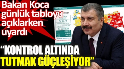 Sağlık Bakanı Fahrettin Koca'dan Korkutan Uyarı: Kontrol altında tutmak güçleşiyor!