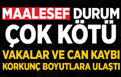 Sağlık Bakanlığı Günlük Tabloyu Paylaştı: Vaka ve Ölü Sayısı Korkunç Boyuta Ulaştı