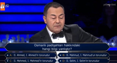 Serdar Ortaç'ın Bilemediği Tarih Sorusu Sosyal Medyaya Damga Vurdu