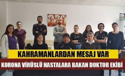 Sevgili Halkımız,  Bizler korona virüs bulaşan veya şüphesi olan hastalara bakan doktorlarız. 