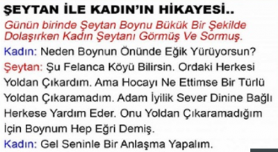 Şeytan ile Kadının Hikayesi