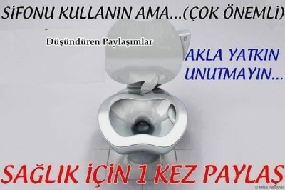 Sifonu Kullanın Ama ! Mutlaka Okuyun !