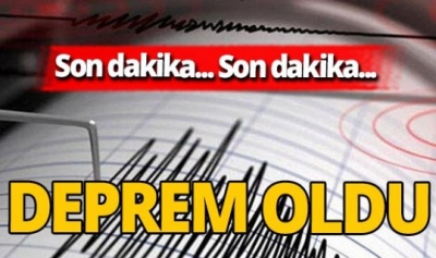 Son Dakika: Bingöl'de Korkutan Deprem