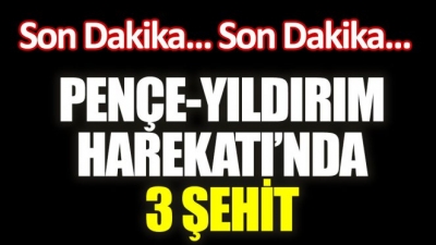 Son Dakika: Pençe-Yıldırım Harekatı bölgesinde çok sayıda şehidimiz var