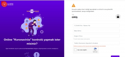 Son Dakika: Sağlık Bakanlığı Online Korona Virüsü testi uygulaması web sitesi açıldı