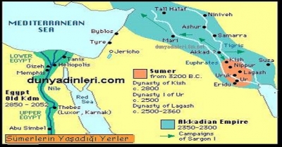 Sumer dini çok tanrılı bir dindi. Dünyada, evrende, doğada görülen, hissedilen her nesnenin bir Tanrısı vardı.