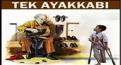 Tek ayakkabı-lık dev mutluluk, mutlaka okuyun