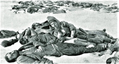 TOPRAK DONMUŞTU Tarih: 25 Aralık 1914. Yer: Sarıkamış.