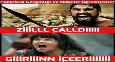 Trajikomik ama gerçek.. Nöbetçi Öğretmen Talimatnamesi