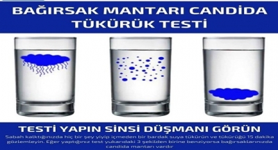 TÜKÜRÜK TESTİ YAPIN SİNSİ DÜŞMANI GÖRÜN