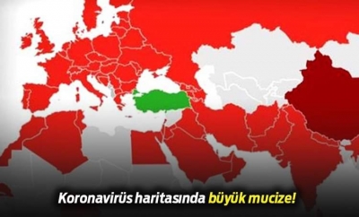 Türkiye'ye Neden Virüs Bulaşmıyor?Sağlık Bakanı Koca'nın Paylaştığı Haritadaki Sır