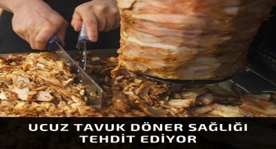 UCUZ TAVUK DÖNER SAĞLIĞI TEHDİT EDİYOR!