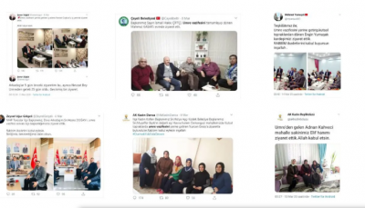 Umreden dönenlerin ziyaret fotoğrafları sosyal medyada gündeme bomba gibi düştü!