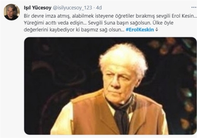 Usta Oyuncu Hayatını Kaybetti 