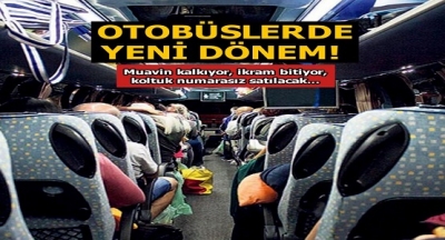 Uzun Yol Otobüslerinde Yeni Dönem Başlıyor: Bundan Sonra Uzun Yol Otobüslerinde Muavin ve İkramlıklar Olmayacak 