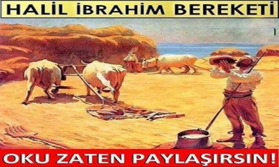 Vaktiyle birbirini çok seven iki kardeş varmış. Büyüğü Halil, küçüğü ise İbrahim.