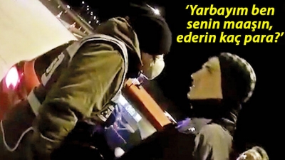 Yol Kontrolü Sırasında Görevli Polise 