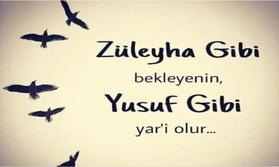 Züleyha yusuf'u zindana attırdıktan sonra çok özler ve gidip zindan gardiyanına ''bizim suçlu yerinde mi?'' diyerek uzaktan bakar.