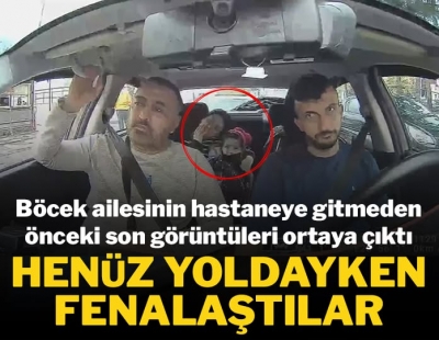 Böcek ailesinin taksideki son görüntüsü ortaya çıktı