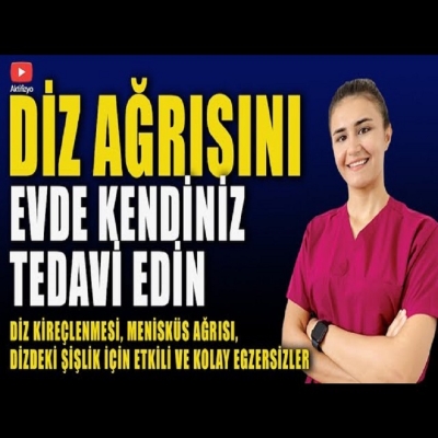 DİZ KİREÇLENMESİNİ EVDE TEDAVİ EDİN