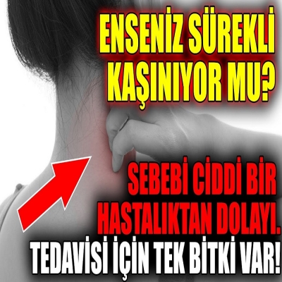 Enseniz ve Sırtınız Kaşınıyorsa Ciddi Hastalığın Belirtisidir Tedavisi İçin Bu Besini Tüketin