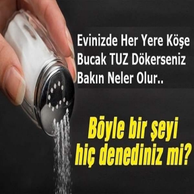 Evinizin Her Köşesine 7 Gün Boyunca Tuz Koyun, Evinizin Her Tarafına Tuz Dökerseniz Bakın Ne Olur