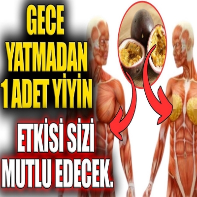 Gece Yatmadan Önce Mutlaka Tüketin