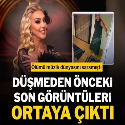Güllü'nün düşmeden önceki son görüntüleri ortaya çıktı